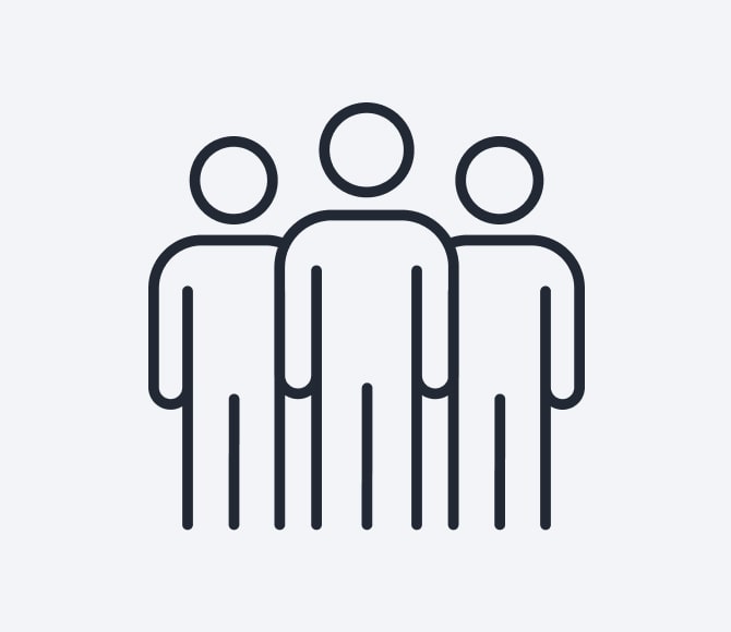 社員数のイラスト