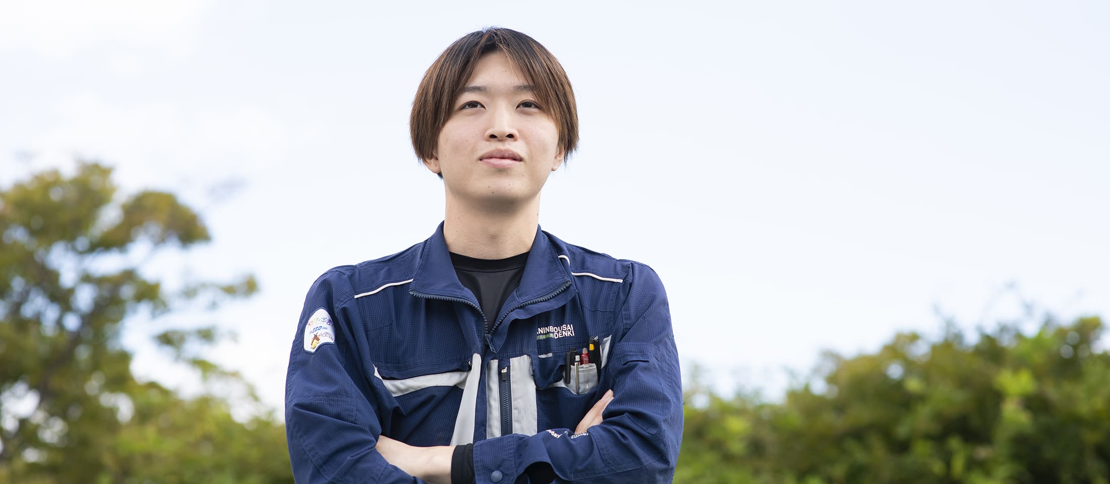 インタビューの様子